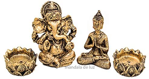 Kit Mini Estátua Ganesha