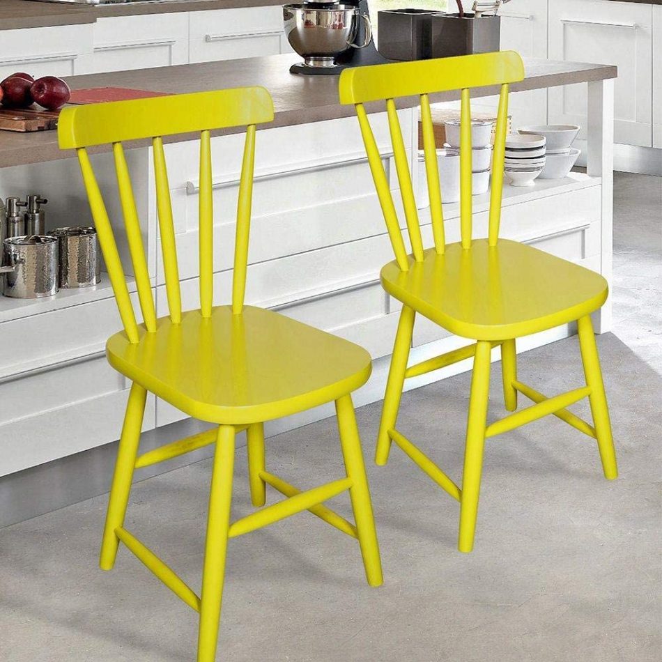 Kit Cadeira Folk – Amarelo