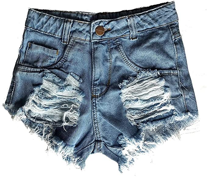 Shorts Jeans Feminino Cintura
