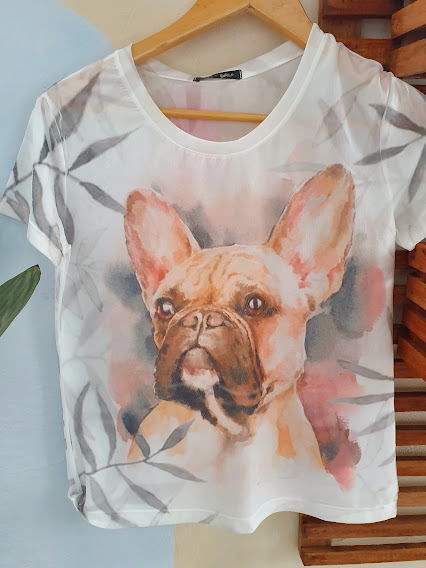 Camiseta Para Réveillon 2022 Estampa Cachorro/Dog.