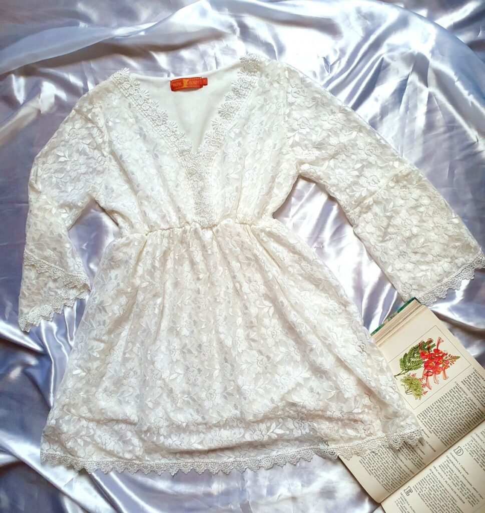 vestido feminino tule estampado floral - india factory